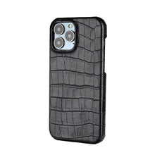 Load image into Gallery viewer, Unique Leather Case For iPhone 13 14 11 12 Pro Max XR X XS Strong Hard Shockproof Cover Green Leather Cover Classic Fashion Case for iPhone Protective Case
