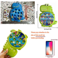 Load image into Gallery viewer, Dinosaur Magnetic Fishing Toys - Montessori Educational Game for Kids | Fun &amp; Safe Play Rod Gift
