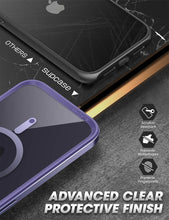 Load image into Gallery viewer, Elegant iPhone 14 Pro Max Case 6.7" Strong Edges Slim Frame Clear Protective Case with Built-in Screen Protector Compatible Shockproof Thin Clear Case Luxury Case For Smartphone
