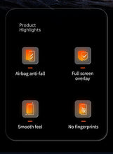 Load image into Gallery viewer, 80D Full Protective Glass For iphone 6 7 8 Plus X Xr Xs Max SE Tempered Screen Protector iPhone 11 12 13 Pro Max Mini Glass Film  Screen Protector with Full-Coverage, Easy Installation Frame
