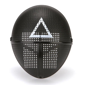 Korean Cosplay TV Disguise Mask Square Circle Triangle full face mask for HALLOWEEN Party Role Play Outfit