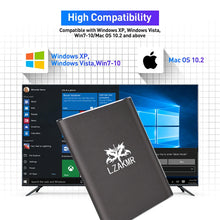 Load image into Gallery viewer, LZAKMR NEW Portable Game Hard Drive Disk 500G 120000+ Games Batocera 33 System Plug and Play For PS1/PSP/SS/DC/MAME/ARCADE/NAOMI
