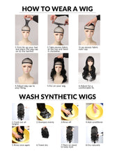 Load image into Gallery viewer, Short  Natural Curly Hair For Male Young Men Heat Resistant Fiber Synthetic Wigs
