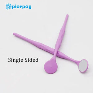 PIORPOY 1 Pc Dental Mirrors Premium Front Surface Mouth Exam Reflector Autoclavable Single Double Sided Oral Mirror Odontologia