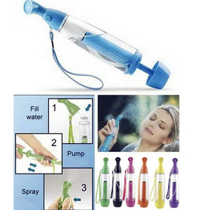 Summer Outdoor Air Cooler Women's Face Mist Spray Bottle Facial Moisturizing Whitening Hydrating Atomizing Sprayer Nebulizer