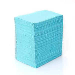 Black/Blue/Pink Disposable Tattoo Tablecloth Absorbent Cloth Towel Cleaning Pad Medical Paper Beauty  Accessories Bibs 125pcs