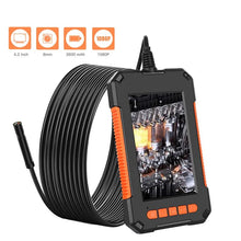 Load image into Gallery viewer, 1080P Endoscope Camera 8MM Digital Borescope 4.3 Inch LCD Screen IP67 Waterproof Snake Camera with LED For Car Sewer Drain Pipe
