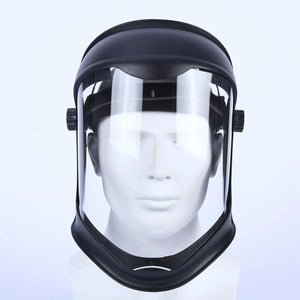 Full Face Shield Anti Fog Face Cover Reusable Protective Transparent Visor for Restaurant Lightweight Durable Multipurpose