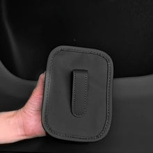 Load image into Gallery viewer, Car Door Cup Holder PU Leather Automotive Black Drink Rack Storage Bin Auto Back Seat Cup Holder Organizer For Car Accessories
