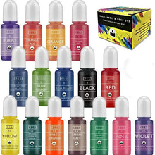 Load image into Gallery viewer, Candle Dyes Kit – Liquid Colorant Pigment Set for DIY Candle &amp; Soap Making | Vibrant Wax Dye for Soy, Beeswax &amp; Gel Candles
