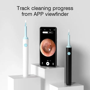 Wireless Visual Silicone Ear Spoon Safe Endoscope Earpick 5MP Camera Ear Wax Remover Luminous Otoscope 3.9mm Ear Cleaning Tools