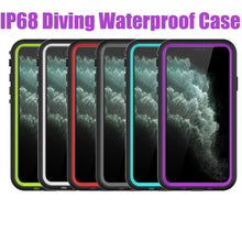 Load image into Gallery viewer, Waterproof Case For iPhone 14 13 12 11 Pro Max 14Plus 12Pro Durable Water Proof Cover Sport 360 Protect iPhone12 Mini  Waterproof Case for iPhone Drop Resistant Iphone Clear Back
