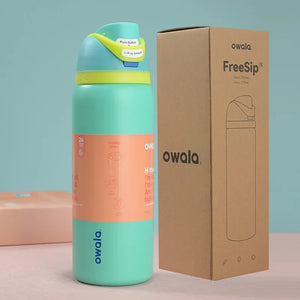 Owala Cup Vacuum Flasks & Thermoses Water Bottle Drinkware Thermo Tumbler Stainless Steel Thermal Mug Original Cold Hot Coffee