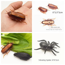 Load image into Gallery viewer, Interactive Mini Electric Bug Cat Toy – Battery Operated Flip Beetle
