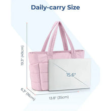 Load image into Gallery viewer, Large Capacity Women’s Tote Bag – Messenger Shoulder Handbag with Pockets
