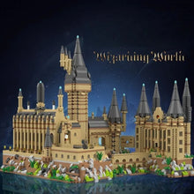 Load image into Gallery viewer, New Magic Castle Micro Building  Blocks Light Up Street View Architecture Creative MOC Model Kit  Kids Christmas Birthday Gifts
