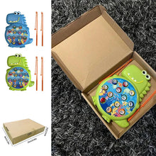 Load image into Gallery viewer, Dinosaur Magnetic Fishing Toys - Montessori Educational Game for Kids | Fun &amp; Safe Play Rod Gift

