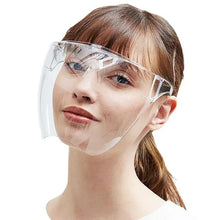 Load image into Gallery viewer, Full Face Sunglasses Mask Women Men Protective Faceshield Glasses Goggles Covered Spherical Lens Anti-Spray Cycling Sunglasses
