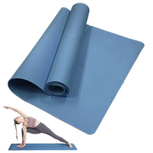 Load image into Gallery viewer, 4mm EVA Yoga Mat – Anti-Slip Pilates &amp; Fitness Exercise Mat
