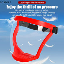 Load image into Gallery viewer, Work Protection Mask Transparent Facial Protector Face FaceMask Protective Outdoor Heating Home Kitchen Tools Full Face Mask
