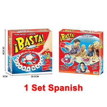 Load image into Gallery viewer, Spanish Basta Game Fast-paced Family Gathering Letter Toys For Adults Children Letters Learning Lengua española Juegos De Mesas

