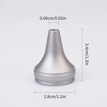 Load image into Gallery viewer, Medical Reusable Adult Child Non Disposable Speculum Earmuff Otoscope Accessory Ear Tip Funnel Nozzle Specula Cone Replacement
