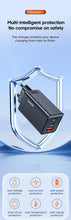Load image into Gallery viewer, Toocki 67W GaN Charger Quick Charge 4.0 PD3.0 Fast Charging Type C Charger for Macook iPhone 14 13 12 Pro Max Samsung S23 Xiaomi
