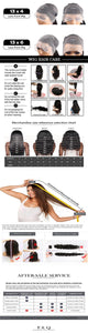 Short Curly Bob Wigs Human Hair 100% Water Wave Bob Wig Pre Plucked 13x4 Frontal Lace Front Human Hair Wigs For Women On Sale