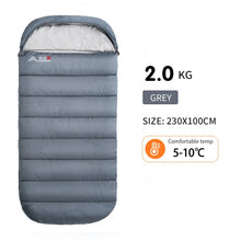 Load image into Gallery viewer, BISINNA Large Camping Sleeping Bag Lightweight 3 Season Loose Widen Bag Long Size for Adult Rest Hiking Fishing
