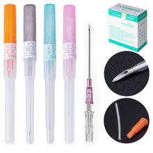 Load image into Gallery viewer, 1Pc Piercing Needles Catheter Needles Hollow Needles Ear Nose Belly Navel Nipple Piercing Sterilized Disposable Piercing Needles
