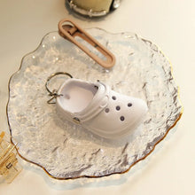 Load image into Gallery viewer, 1PCS 3D Mini 7.5cm EVA Beach Hole Little Croc Shoe Keychain Bag Accessories Decoration Keyring Car Handbag Key Chain Charms
