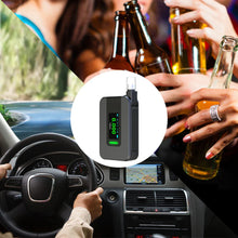 Load image into Gallery viewer, Electrochemical Alcohol Tester Voice Report Non-Contacting Electronic Breathalyzer Portable Alcohol Meter for Professional Use
