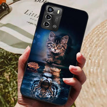 Load image into Gallery viewer, For ZTE Blade A72 Case 6.75&quot; Shockproof Flower Back Cover For ZTE Blade A72 astronaut Soft Silicone Phone Fundas A 72 Bumper
