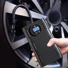 Load image into Gallery viewer, Portable 120 PSI Cordless Air Compressor – Tire Inflator for Car, Bike &amp; Motorcycle
