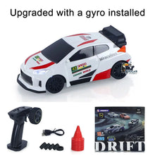Load image into Gallery viewer, New RC Drift Car Upgraded Gyro 1/43 Racing RTR 4WD Four-wheel Drive High Speed Radio Control Model 2.4g Drift Race Car Mini Gift
