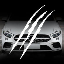 Load image into Gallery viewer, Reflective Monster Claw Car Sticker – Scratch Stripe Headlight Decal | Waterproof Vinyl Auto Exterior Decoration Accessories
