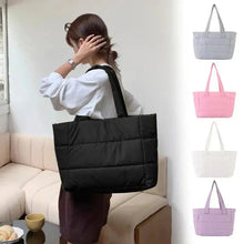 Load image into Gallery viewer, Large Capacity Women’s Tote Bag – Messenger Shoulder Handbag with Pockets
