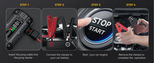 Load image into Gallery viewer, Car Jump Starter 3000A/4000A/5000A Battery Charger Emergency Power Bank Booster for 12V Gasoline and Diesel Vehicles Starting

