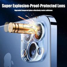 Load image into Gallery viewer, Full Cover Camera Lens Protector for IPhone 12 13 Pro Max Mini Screen Protectors for IPhone 11 14 Pro Xs Max X XR Tempered Glass Camera Lens Screen Protector
