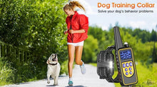 Load image into Gallery viewer, VIP Electric Dog Training Collar Waterproof Dog Bark Collar Pet With Remote Control Rechargeable Anti Barking Device Equipment
