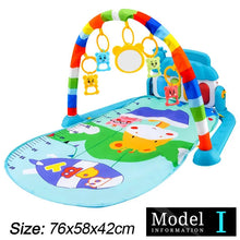 Load image into Gallery viewer, Baby Fitness Play Gym with Music &amp; Piano Mat
