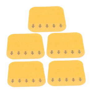 5PC Waterproof Bedsore Heal Pad Patch Self Adhesive Portable Hydrocolloid Adhesive Dressing Wound Dressing Breathable Ultra Thin
