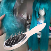 Load image into Gallery viewer, Professional Brush For Wig Anti Static Steel Comb for Tangle Hair Extensions Training
