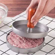 Load image into Gallery viewer, Burger Press Non-Stick Hamburger Patty Maker with Wax Paper Aluminum Burger Maker for Kitchen BBQ Grill
