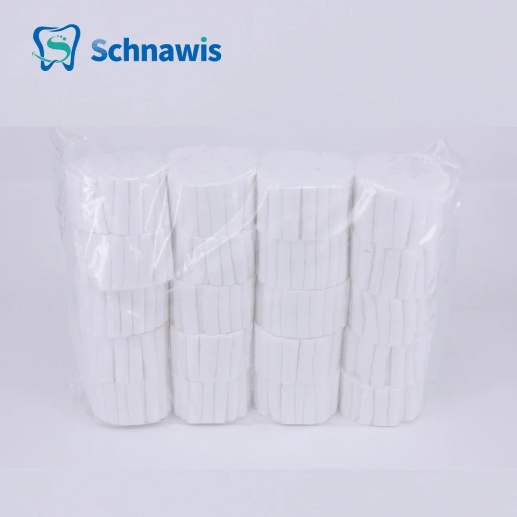 Dental Medical Surgical Cotton Rolls Tooth Gem Cotton Roll Disposable Absorbent Hemostatic Cotton Cloth Dentist Supplies&Cotton