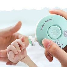 Load image into Gallery viewer, Baby Electric Nail Trimmer – Safe Nail Polisher &amp; Manicure Set for Newborns

