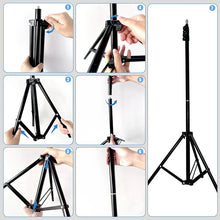 Load image into Gallery viewer, 26cm LED Selfie Ring Lamp Photographic Selfie Ring Lighting
