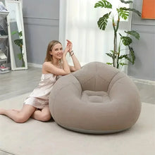 Load image into Gallery viewer, Inflatable PVC Sofa with Air Pump – Outdoor Camping &amp; Travel
