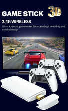 Load image into Gallery viewer, M15 Game Stick Mini TV Handheld Game Console Wireless Gamepads Video Game 128G 30000+ Retro Game HD Output Two-player for PS1 Et
