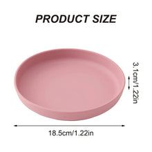 Load image into Gallery viewer, Color Kids Food Grade Silicone Baby Plate Anti-Slip Sucker Bowl
